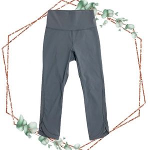 Lululemon Revitalize crop in blue tied size 4